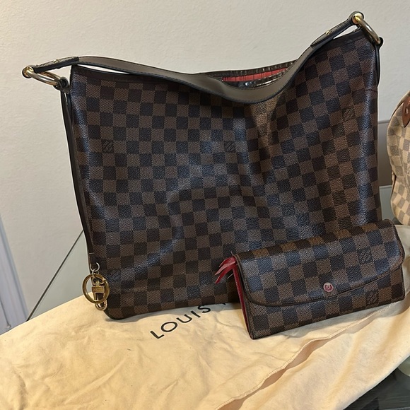 Louis Vuitton handbag with wallet - Picture 1 of 4